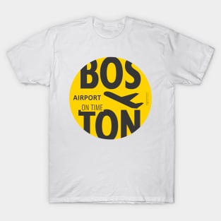 Boston yellow T-Shirt